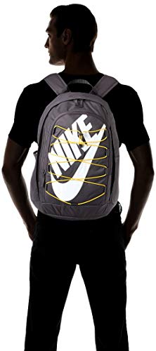 Nike Hayward 2.0 Backpack, Nike Backpack for Women and Men with Polyester Shell & Adjustable Straps, Thunder Grey/University Gold/White - color: Thunder Grey/University Gold/White