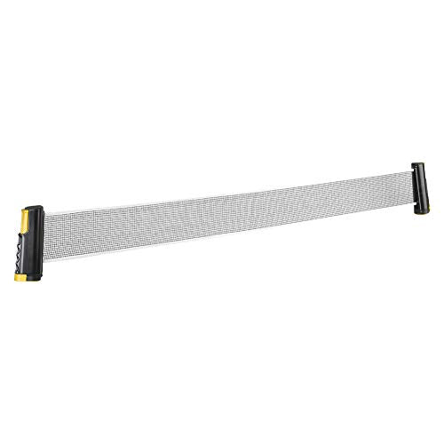 Retractable Table Tennis Net Rack Portable Telescopic Adjustable Pong Table Net with Strong Clamp for Indoor Outdoor Games Plastic Polyester Cotton Wavy Black Red or Yellow 170cm