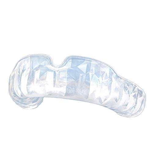 GuardLab APEX Lite Sports Mouthguard for Football, Basketball, Boxing, Wrestling, Soccer, BJJ, Hockey, MMA | Adults & Youth | Pre-Indented for a Precise Fit | Case Included (APEX LITE, Medium Clear) - color: Clear, size: Medium