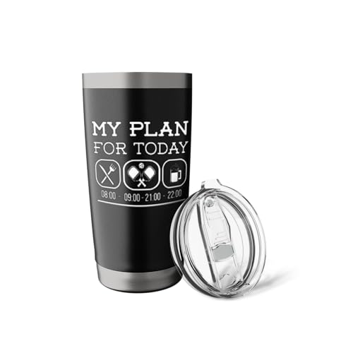 Funny Pickleball Dinking Plan, Pickleball Paddle, Pickleball Stainless Steel Insulated Tumbler