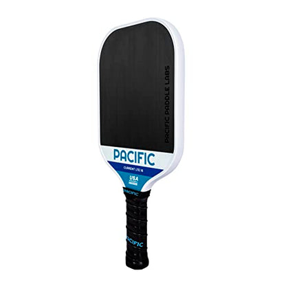 Carbon Fiber Pickleball Paddles | USAPA Approved Pickleball Paddles | Pro Grit Texture, Max Spin & Comfort | Pickle Ball Paddles Include Paddle Cover | 13MM & 16MM - color: CURRENT LTE 16.5" x 7.5" x 16mm