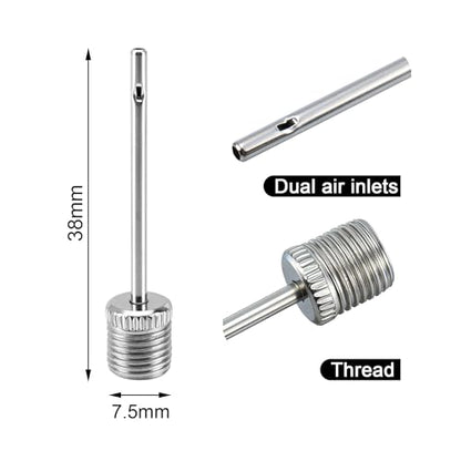 BlingKingdom 6 PCS Ball Pump Needles, Sturdy Air Pumping Pins Football Pump Valves Inflation Needle for Inflating Sports Ball, Basketball, Soccer, Rugby, Volleyball