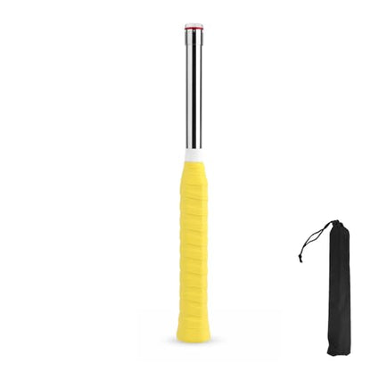 Badminton Power Trainer, Sound Feedback Badminton Swing Trainer with 33N Magnetic Resistance & Non-Slip PP Handle for Correct Technique, Training Equipment for Beginners Pros