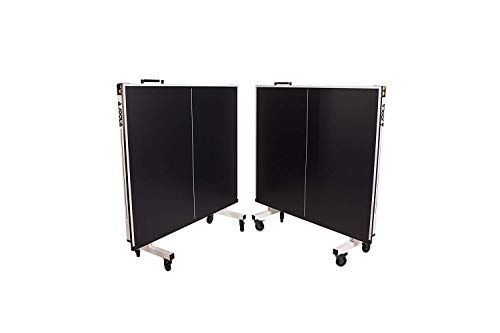 JOOLA Rally TL Professional MDF Indoor Ping Pong Table w/Quick Clamp Table Tennis Net & Post Set - 10 Minute Easy Assembly - Corner Ball Holders - Tournament Quality - Includes Playback Mode