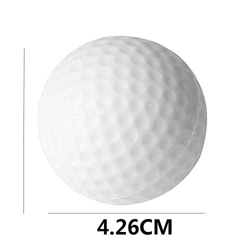 Dsmile 36 Pack Foam Golf Practice Balls Light Soft Elastic Training Multifunction Sport Balls - color: White*36