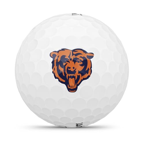 WILSON 2025 Duo Soft NFL Golf Ball - 12 Balls, White, Atlanta Falcons - color: Chicago Bears