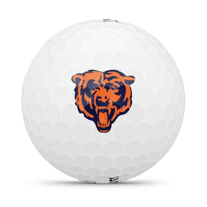 WILSON 2025 Duo Soft NFL Golf Ball - 12 Balls, White, Atlanta Falcons - color: Chicago Bears