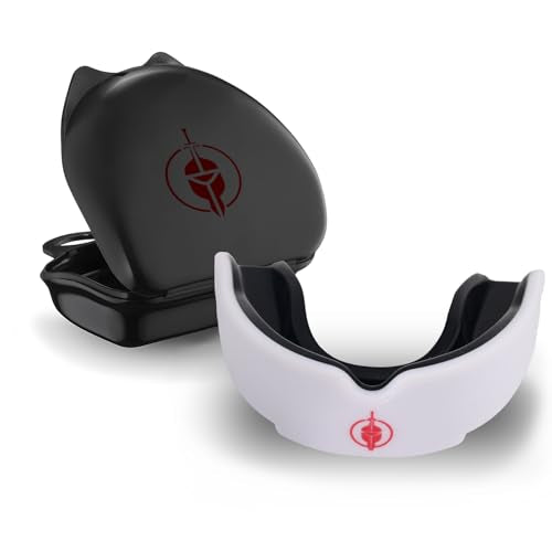 Custom Fit Mouth Guards – Tailored Comfort – Youth and Adult Sizes – Ideal for Soccer, Rugby, Boxing, Basketball, Mixed Martial Arts, Kick Boxing and More – Includes Storage Case