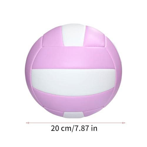 Soft Volleyball,Soft Elastic Thick Quiet Universal,Outdoor Play Training Volleyball - for Professionals Enthusiasts Beginners Kids Adults Teen Family Friends