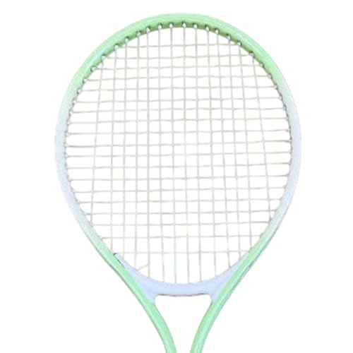 predolo Tennis Racket Featuring Comfortable Grip and Nylon Strings for Beach Practice, Green