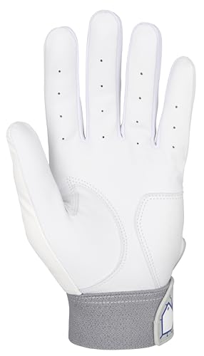 Mizuno MVP Adult - color: White-Blue, size: Large