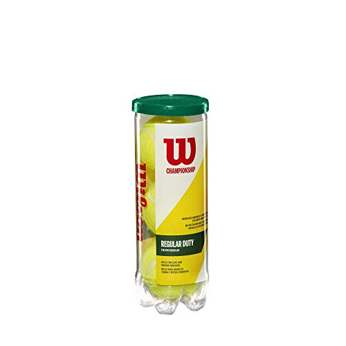 WILSON Championship Tennis Balls - size: 24 Can Case (72 Balls), style: Regular Duty