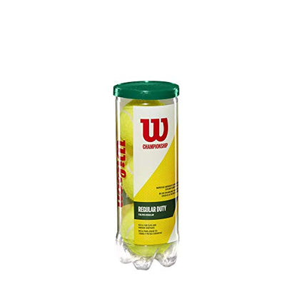 WILSON Championship Tennis Balls - size: 24 Can Case (72 Balls), style: Regular Duty