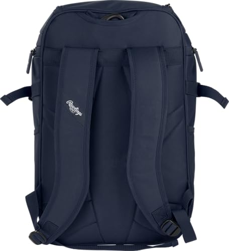 Rawlings | FRANCHISE 2.0 Player's Backpack | Baseball/Softball | Rec/Travel | Multiple Styles | Baseball/Softball - color: NAVY