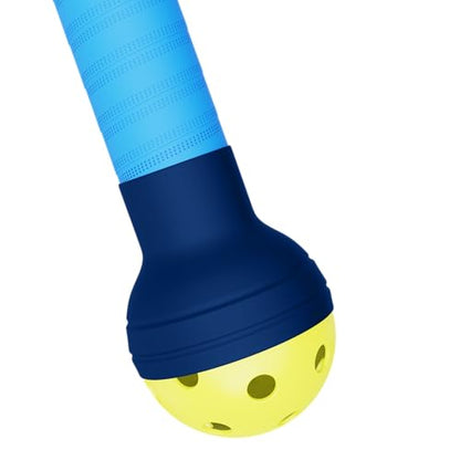 Great Call Athletics Pickleball Picker 2 Pack Ball Retriever Picker Upper Pickle Grabber Universal Suction Paddle Grip Carbon - color: Navy