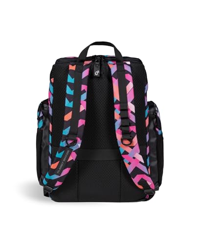ARENA One Go Backpack Swimmer Athlete Daypack Large Size Equipment Swim Bag - color: Texture