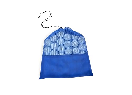 50 Store Brand Assorted Value Used Golf Balls in Reusable Mesh Bag - Near Mint Condition - 4A/3A - White