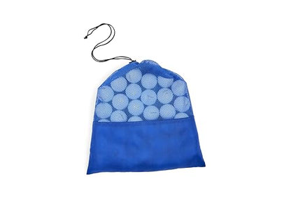 50 Store Brand Assorted Value Used Golf Balls in Reusable Mesh Bag - Near Mint Condition - 4A/3A - White