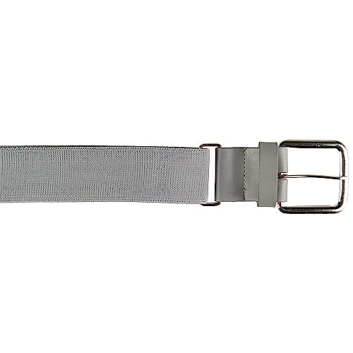 Champro Elastic Baseball Belt with 1.5-Inch Synthetic Tab - color: Grey, size: Youth