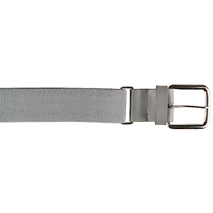 Champro Elastic Baseball Belt with 1.5-Inch Synthetic Tab - color: Grey, size: Youth