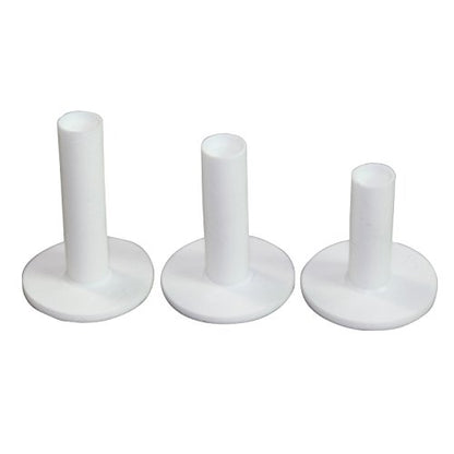 Scott Edward Golf Practice Tees 3/4/6 Pcs Packed Magnet Tee Rubber Tee Indoor and Outdoor for Driving Range and Practice Mat