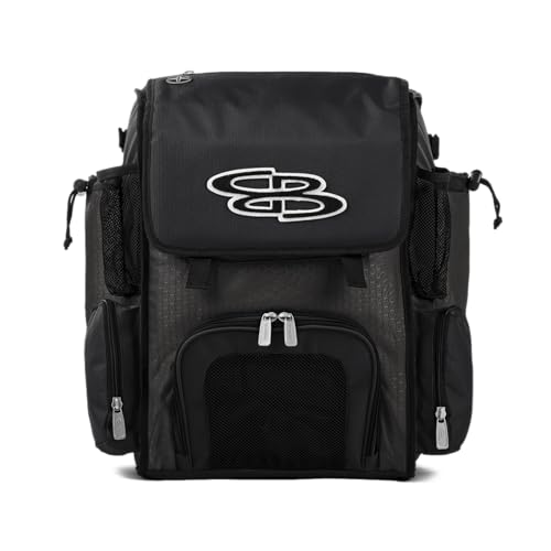 Boombah Superpack Mini Bat Pack - 8" x 12.5" x 18" - Multiple Colors - color: Charcoal/Black_C23