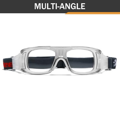 Sports Goggles Protective Safety Goggles Men Basketball Glasses for Basketball Football with Adjustable Strap