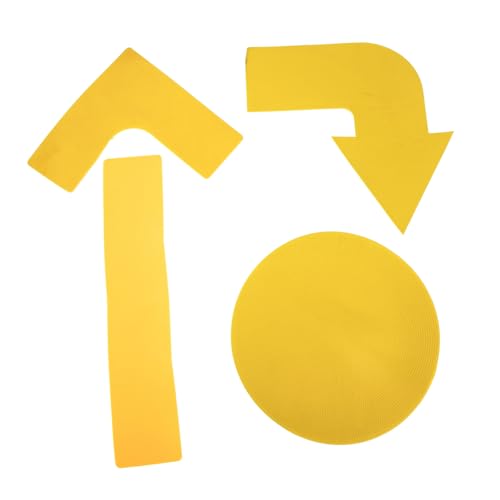 4Pcs Sports Exercise Spot Markers Flat Composite Ground Marking Tools for Outdoor Training Agility Drills Football Soccer Basketball