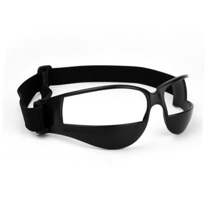 Basketball Glasses Low Head Training Aid Goggles Black Comfortable Soft Plastic Adjustable