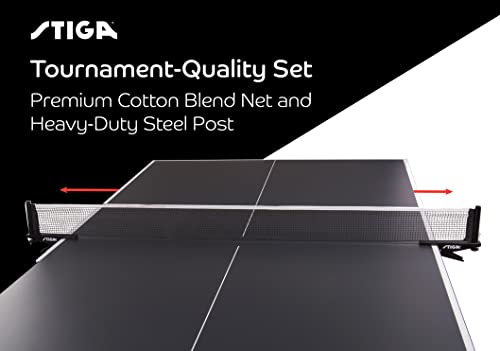 STIGA Performance 4 Player Ping Pong Paddle Set of 4 – Table Tennis Rackets, 6 – 3 Star Orange and White Balls