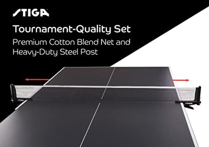 STIGA Performance 4 Player Ping Pong Paddle Set of 4 – Table Tennis Rackets, 6 – 3 Star Orange and White Balls