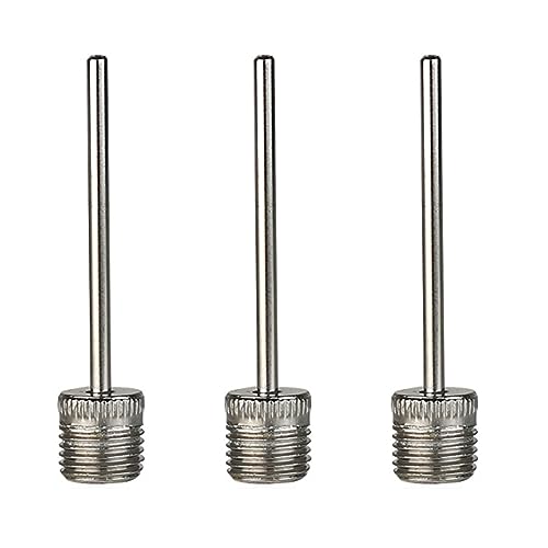 3/6pcs Balls Pumps Inflation Needle Replacement Stainless Steel Air Pumps Needle Basketball Inflating Pins