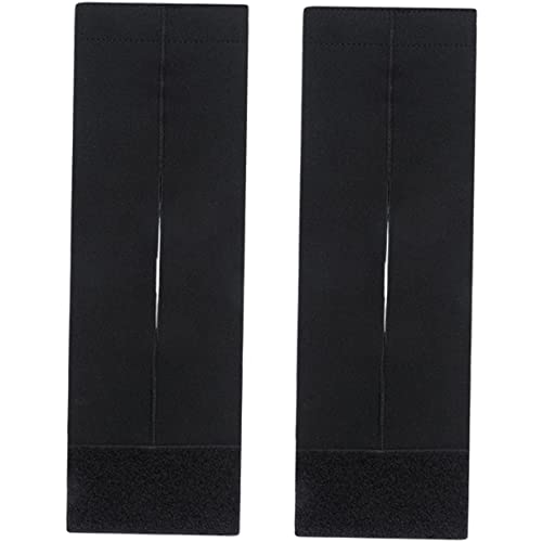 INOOMP 8pcs Baseball Glove Mallet Band Glove Fixing Wrap Baseball Gear Wrapping Band Catcher's Gear - color: Blackx4pcs, size: 35x10cmx4pcs