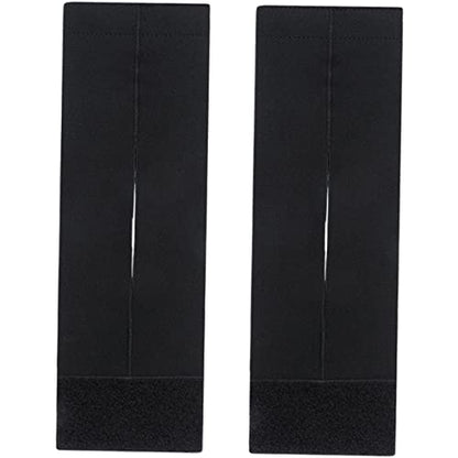 INOOMP 8pcs Baseball Glove Mallet Band Glove Fixing Wrap Baseball Gear Wrapping Band Catcher's Gear - color: Blackx4pcs, size: 35x10cmx4pcs