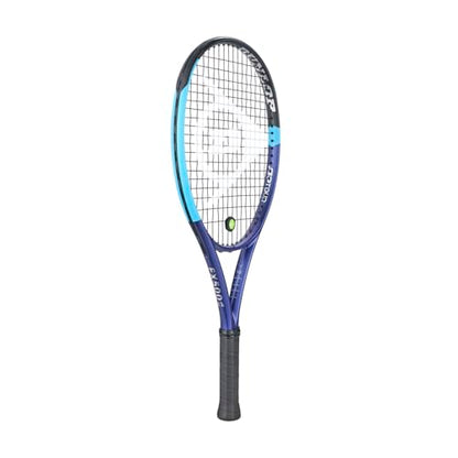 Dunlop Sports FX 500 PRE-Strung Junior Tennis Racket, Blue/Black V26 - style: FX 500 Junior V26 - 26" Length