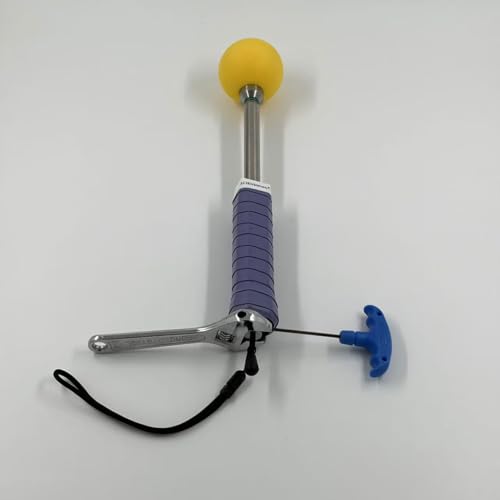 Pickleball Swing Trainer, Retractable Click Feedback Training Tool, Improve Rhythm and Fluidity of Forehand, Backhand, Smash, Slice, Volly, Warm Up Stick for Indoor & Outdoor Practice