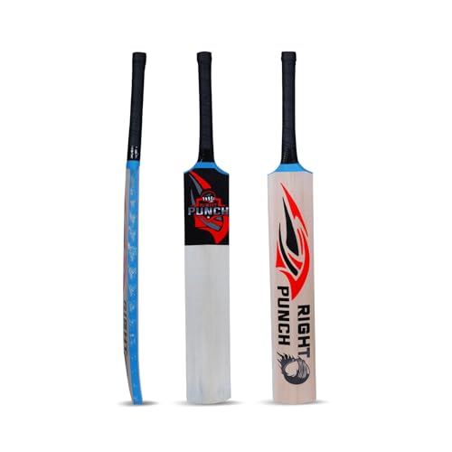 Cricket Bat for Tape Ball and Tennis Ball, Wooden, Short Handle, Adult and Kids Size - size: Kids