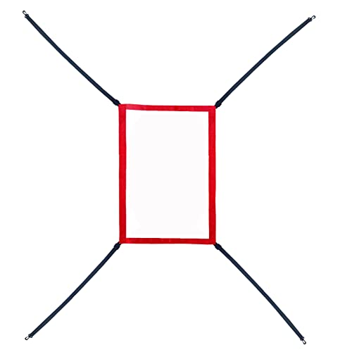 Strike Zone Target for Baseball Softball net, Throwing Pitching Hitting Batting Catching Practice Target, Pitcher Accuracy Training Aids