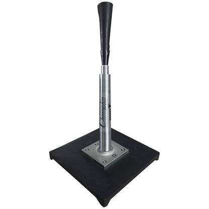 Champion Pro Series Adjustable Batting Tee – Durable, Easy Setup Hitting Trainer for Baseball & Softball - style: JR Adjustable (20"-32")