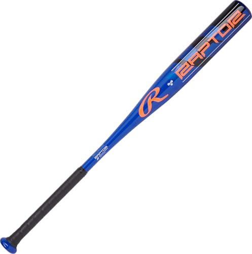 Rawlings | Raptor Youth Baseball Bat | USA | -10 Drop | 2 1/4" Barrel | 1 Pc. Aluminum - size: 29 Inch