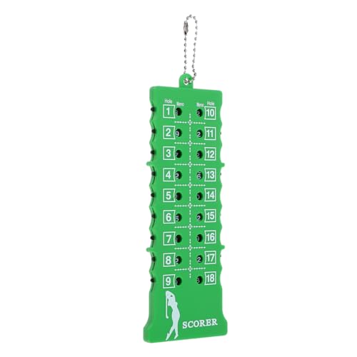 POPETPOP Lightweight Portable Scoreboard Clicker for Training and Competition Compact Design with High Contrast - color: Green