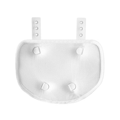 Football Back Plate, Football Low Back Pad, Rear Protector Lower Back Pads+ Towel - color: White, size: Large