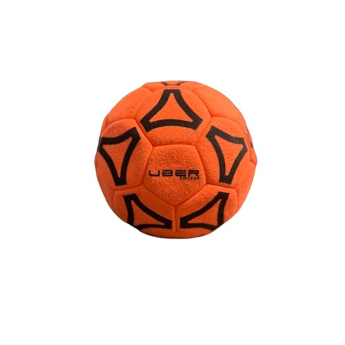 Rugged Soccer Indoor Felt Ball (Orange, Size 5) - color: Orange, size: 5