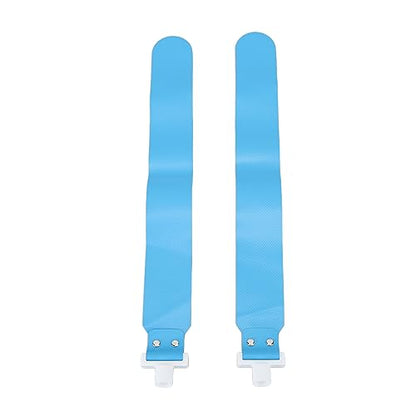 Alomejor Flag Football Team Set, Practical Adjustable Flag Football Set 5PCS Adjustable Durable for Playground (Blue)
