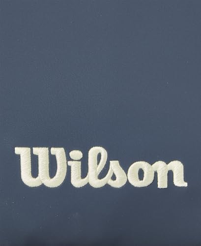 WILSON Pickleball Soft Cover Bag - Holds 1 Pickleball Paddle, Blue/Cream