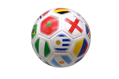 2026 World Flag Country World Flag Training Outdoor Soccer Ball – Size 5 – A Grade Durable