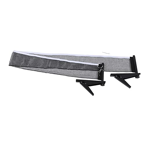 Top - Performance Table Tennis Net Set | 172cm Nylon Net with Stainless Steel Brackets | Indoor/Outdoor Table Tennis Net for Training & Matches | Quick - Clamp Design, Sturdy &