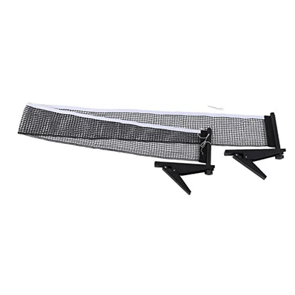Top - Performance Table Tennis Net Set | 172cm Nylon Net with Stainless Steel Brackets | Indoor/Outdoor Table Tennis Net for Training & Matches | Quick - Clamp Design, Sturdy &