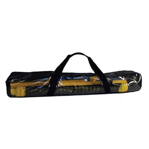OnCourt Offcourt Quick Start Mini-Net Portable Tennis Net - 10' Wide with Carry Bag | Adjustable Height 30-64 inches | Indoor/Outdoor