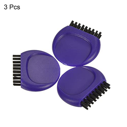 MECCANIXITY Mini Golf Club Brush Pocket Dust Groove Cleaner - color: Blue